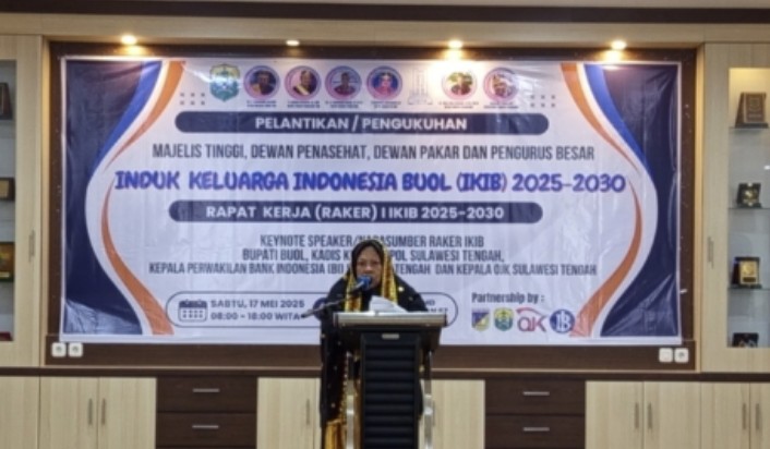 Wagub Sulteng Hadiri Pelantikan Pengurus Besar Induk Keluarga Indonesia Buol