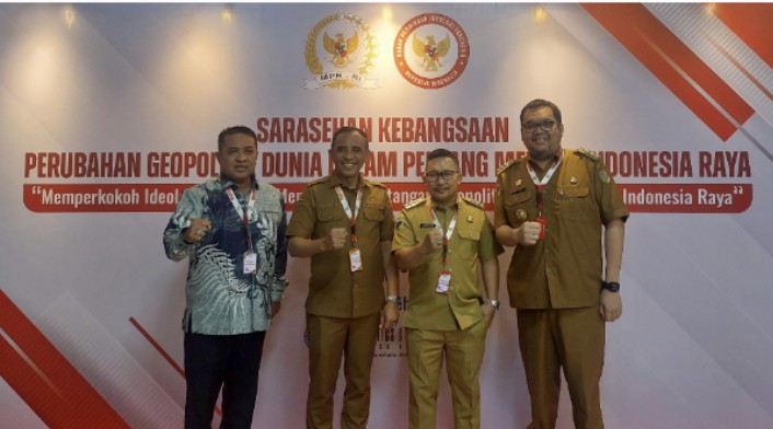Gubernur Sulteng Bersama Kaban Kesbangpol Hadiri Sarasehan Geopolitik Global