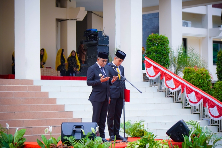 Gubernur Sulteng Bacakan Sambutan BPIP di Upacara Peringatan Harlah Pancasila