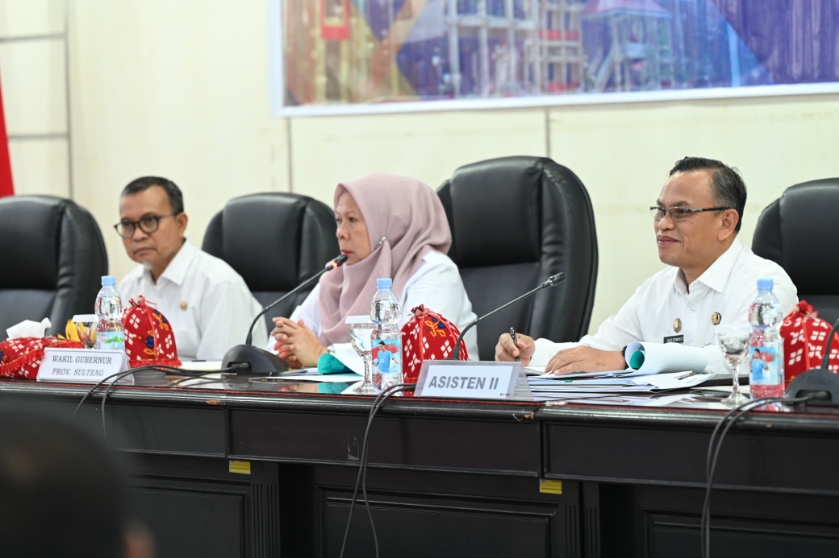 Wagub Sulteng Dorong Sinergi dan Disiplin Anggaran dalam Evaluasi Awal TEPRA 2025
