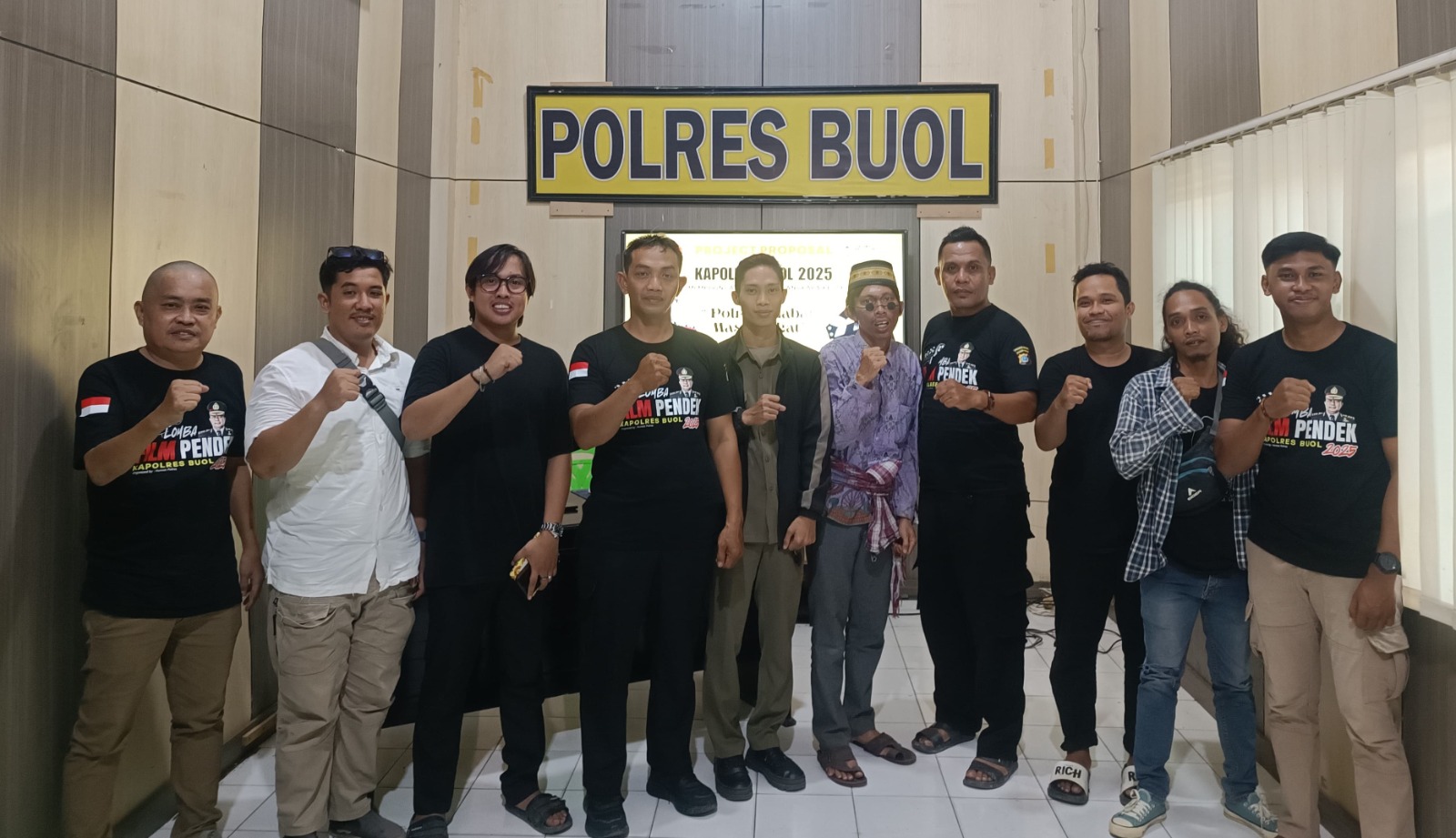 Persiapan Jelang Produksi Lomba Film Pendek Kapolres Buol