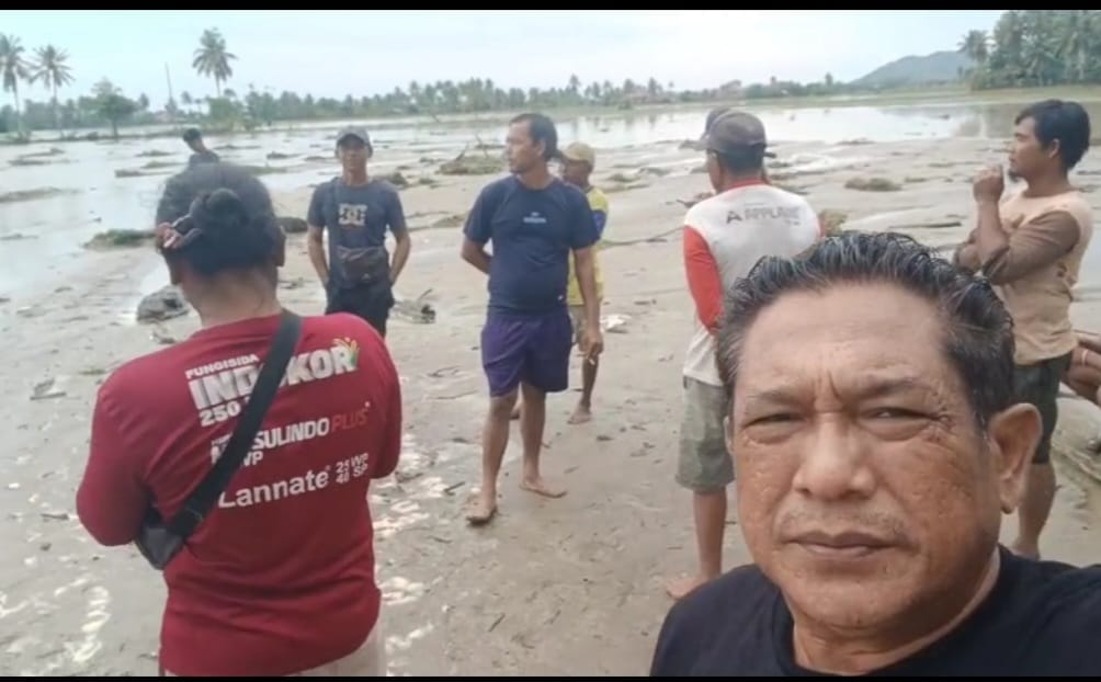 DPRD Parimo Desak BWSS III Bangun Tanggul Permanen di Balinggi