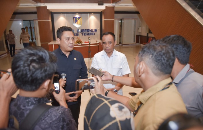 Gubernur Sulteng Usulkan Proyek Strategis Saat Terima Kunjungan Komisi V DPR RI
