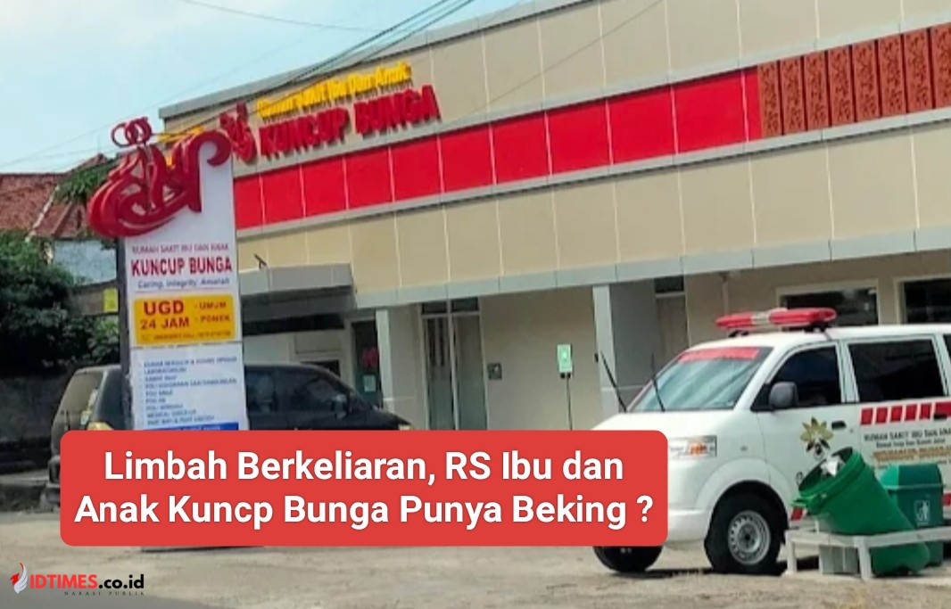 Diduga Buang Limbah Medis Sembarangan, RSIA Kuncup Bunga Dikeluhkan Warga, Direktur Bungkan Ada Beking Pihak Tertentu?