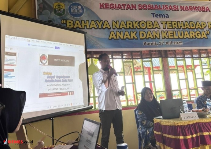 Perangi Narkoba, Polres Buol Gencarkan Sosialisasi P4GN