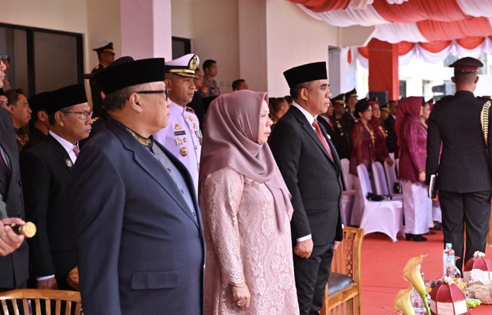 Gubernur Hadiri HUT Bhayangkara ke-79, Kapolda Sulteng: Komitmen Polri untuk Masyarakat