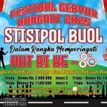 Ayo Daftar! Peringati HUT RI, STISIPOL Buol Gelar Festival Dangdut 2025, Hadiah Jutaan Rupiah
