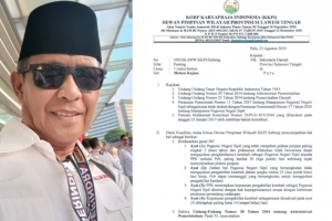 KKPI Sulteng Minta Kajian Ulang Pemberhentian PNS Rikitan, S.Ag