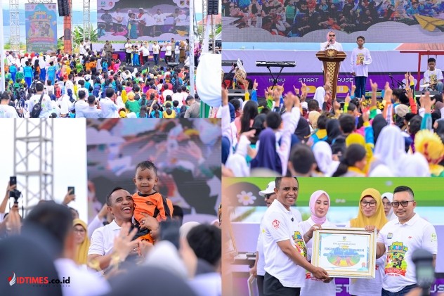 2.000 Anak Meriahkan Hari Anak Nasional Tingkat Provinsi Sulteng di Banggai