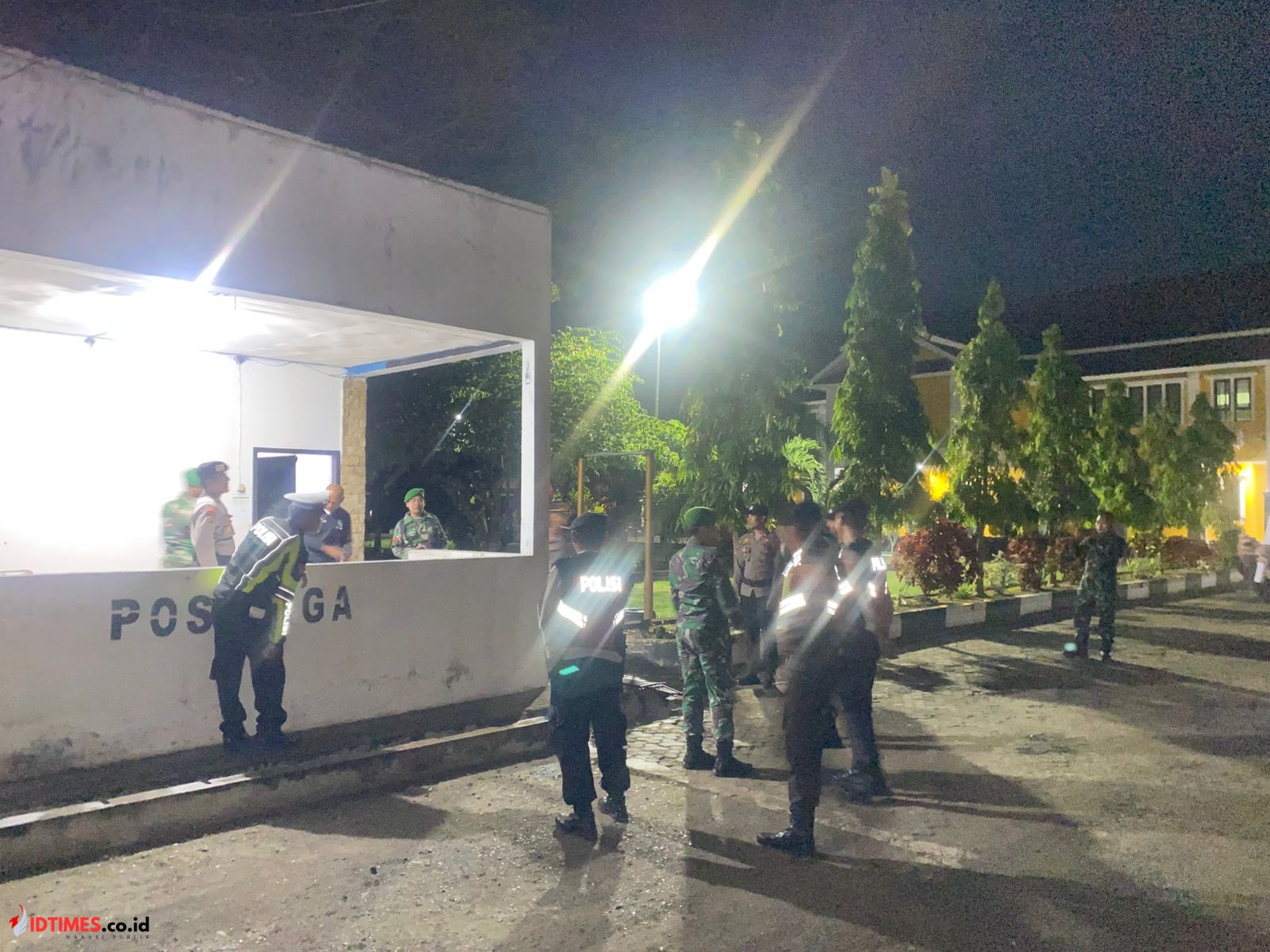 Pasca Aksi Demonstrasi, Polres Buol dan TNI Gelar Patroli Gabungan