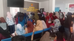 Ribuan Warga Serbu Polres Tolitoli untuk Permohonan SKCK, Imbas Seleksi PPPK Paruh Waktu