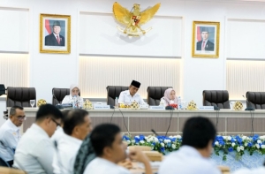 Gubernur Sulteng Pimpin Rapim Evaluasi APBD 2025