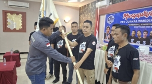 Ruslan Panigoro Nahkodai DPC PJS Kabupaten Buol