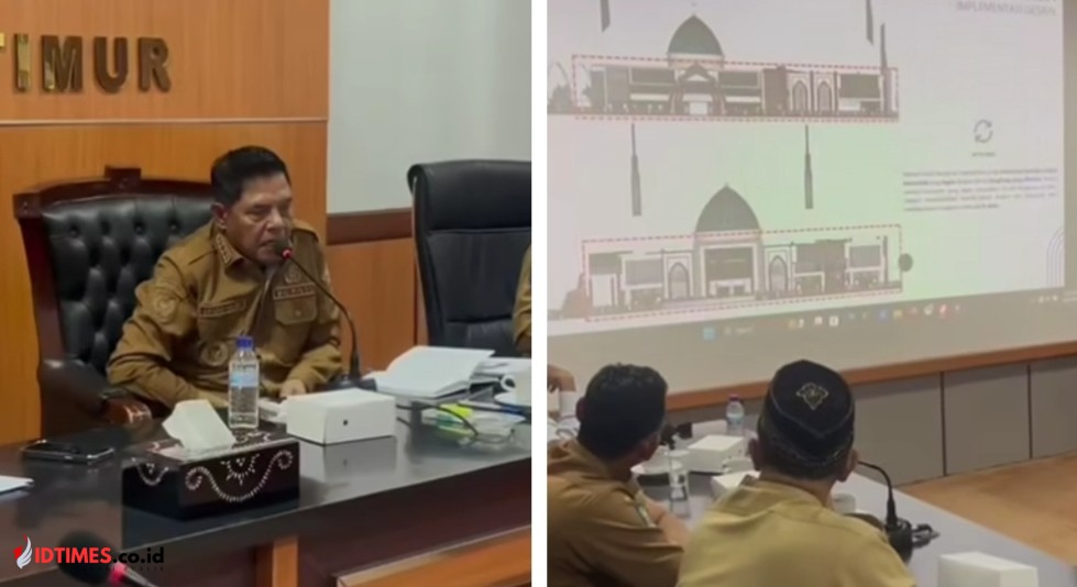 Bupati Iron Matangkan Rencana Renovasi Masjid Agung Al Mujahiddin Selong Lotim