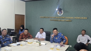 Bupati Lombok Timur Haerul Warisin Temui Kementerian ATR/BPN, Bahas Penanganan Lahan Mangkrak dan Pengembangan Wilayah