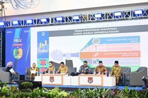 Bupati Buol Hadiri Rakorsi Program Prioritas Nasional Bersama Gubernur Sulteng