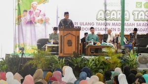 HUT ke-83 MSDI Selong, Wabup Lotim Edwin Hadiwijaya Sebut Pentingnya Menjaga Budaya santri Ciptakan Lingkungan Pendidikan Aman dan Bermartabat