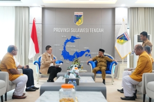 Gubernur Sulteng Terima Audiensi Yayasan Karuna Dipa Palu