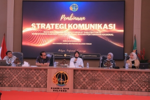 BPN Sulteng Perkuat Kapasitas Komunikasi Lewat Pelatihan Strategi dan Pengelolaan Informasi