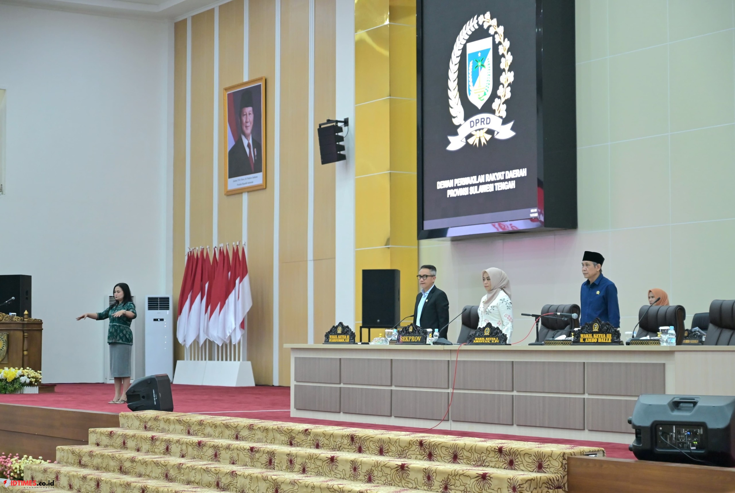 Sampaikan APBD 2026, Pemprov Fokus pada Visi Sulteng Maju dan Berkelanjutan