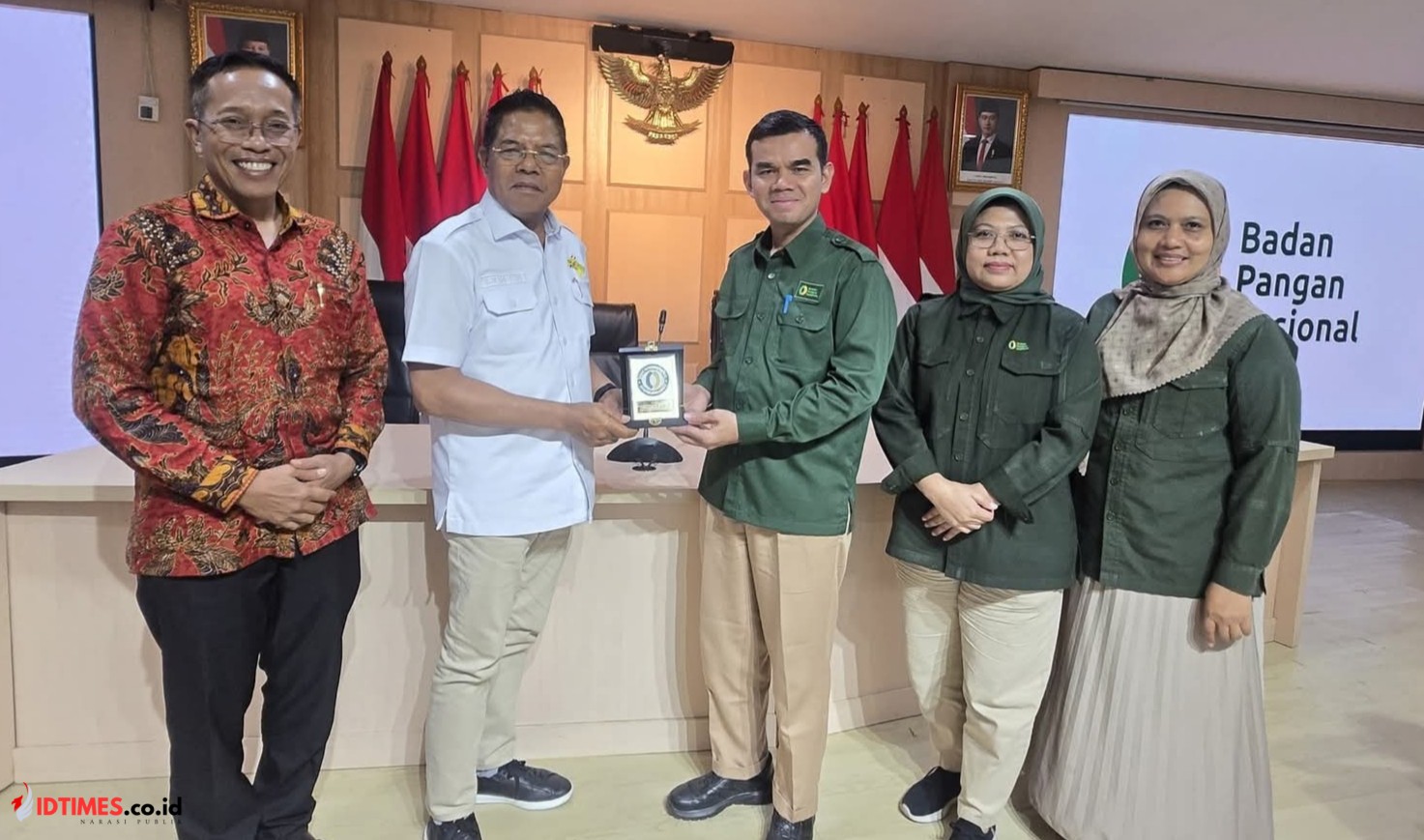 Memperkuat Ketahanan dan Ketersediaan Pangan, Bupati Lombok Timur Haerul Warisin Lakukan Kunjung ke BAPANAS RI