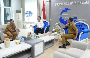 Gubernur Sulteng Terima Audiensi Direktorat PSKBA, Dorong Penguatan Kesiapsiagaan Bencana