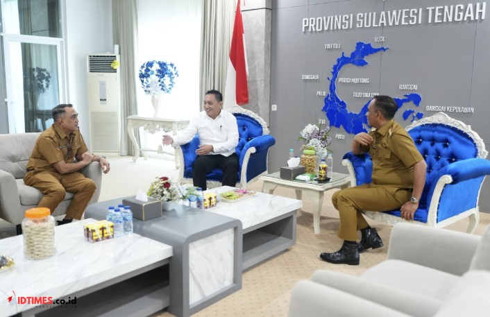 Gubernur Sulteng Terima Audiensi Direktorat PSKBA, Dorong Penguatan Kesiapsiagaan Bencana