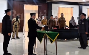 Lantik Penjabat Sekda Buol, Bupati Tekankan Integritas, Profesionalisme dan Akuntabilitas