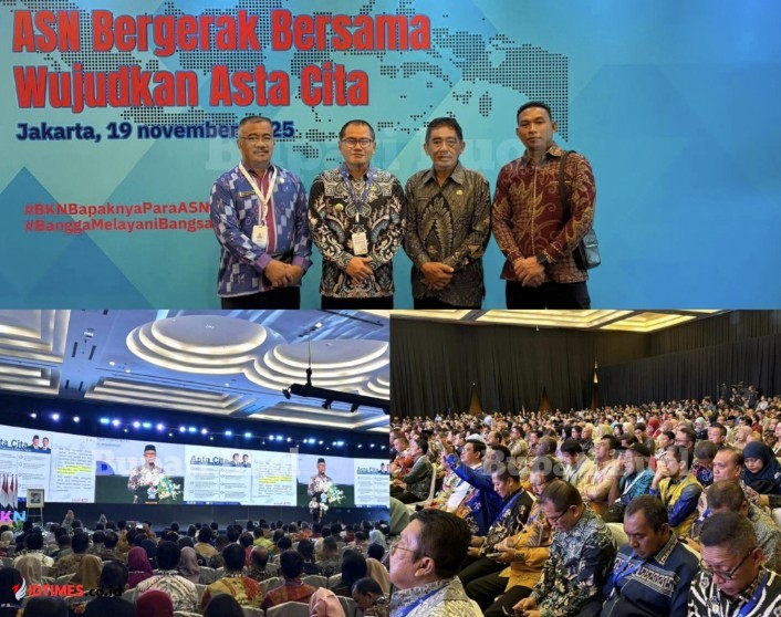Hadir di Rakornas Kepegawaian BKN, Bupati Buol Dorong ASN Tingkatkan Kinerja dan Intergras