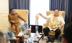 Gubernur Sulteng dan PT ICECC Bahas Peluang Pembukaan Penerbangan Internasional Cina-Palu
