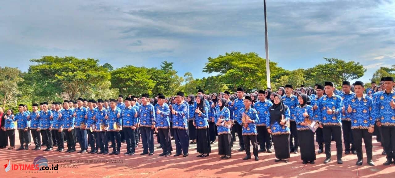 Pemkab Buol Peringati HUT ke 54 KORPRI, Sejumlah PPPK Tahap II Terima SK