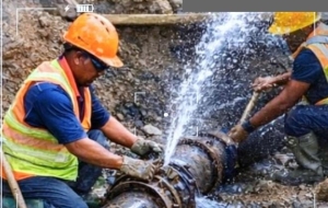 Perbaikan Pipa PVC 4, Distribusi Air PDAM Lombok Timur Terganggu di Tiga Wilayah