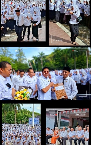 Bupati Lombok Timur Haerul Warisin Disebut Berani dan Mampu Lantik P3K Paruh Waktu  10.998 P3K