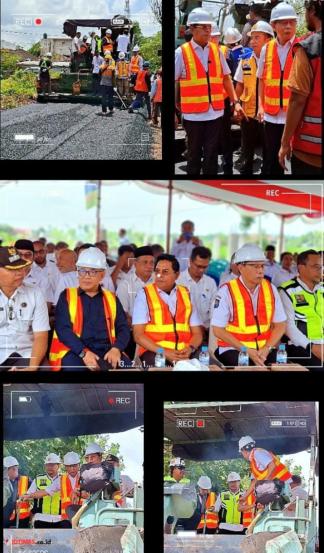Anggaran Tahun Jamak, Jalan Terara–Santong Sepanjang 5,4 Kilometer Mulai Diperbaiki DI LOMBOK TIMUR