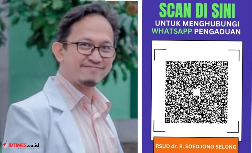 Direktur RSUD dr R Soedjono Selong Luncurkan Inovasi Baru Tingkatkan Pelayanan Luncurkan Barcode Khusus Pengaduan