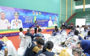 Buka Kejurprov Bulutangkis 2025, Ini Komitmen Gubernur Sulteng Majukan Prestasi Daerah