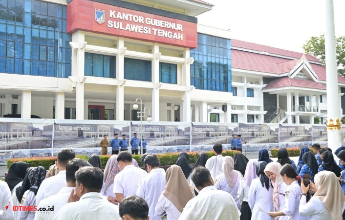 Apel HUT Ke-54 Korpri, ASN Sulteng Diajak Wujudkan Solidaritas Kebangsaan