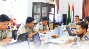Rapat Koordinasi Virtual Oleh Kanwil BPN Sulteng Bersama Kantah Se-Sulteng
