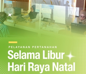 Komitmen Pelayanan Publik: Kantor Pertanahan Kabupaten Buol Layani Masyarakat di Hari Libur Natal