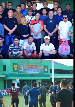 Pangdam XXIII/Palaka Wira Silaturahmi dengan Awak Media di Sulawesi Tengah