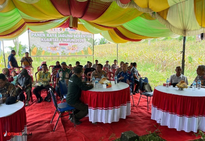 Pemkab Buol Ikuti Panen Raya Jagung Serentak Kuartal 1 2026