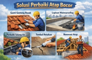 Solusi Perbaiki Atap Bocor di Jakarta Selatan! Cepat, Tepat, dan Bergaransi