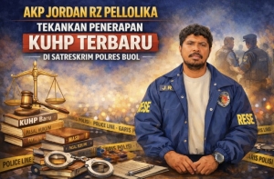 Dorong Profesionalisme Penyidikan, AKP Jordan Pellokila Tekankan Penerapan KUHP Terbaru di Polres Buol