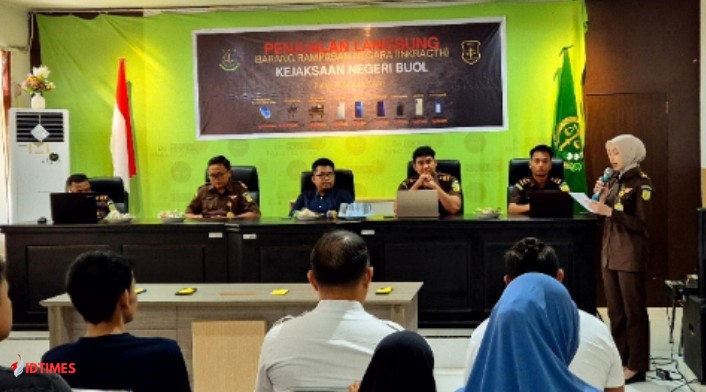 Kejaksaan Negeri Buol Laksanakan Penjualan Langsung Barang Rampasan Negara