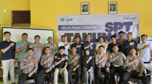 Dorong Kepatuhan Pajak, KP2KP Buol Beri Kelas Coretax SPT Tahunan untuk Personel Polres