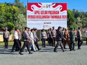Sinergi Pemerintah Daerah dan Polres Buol dalam Apel Gelar Pasukan Operasi Keselamatan Tinombala 2026