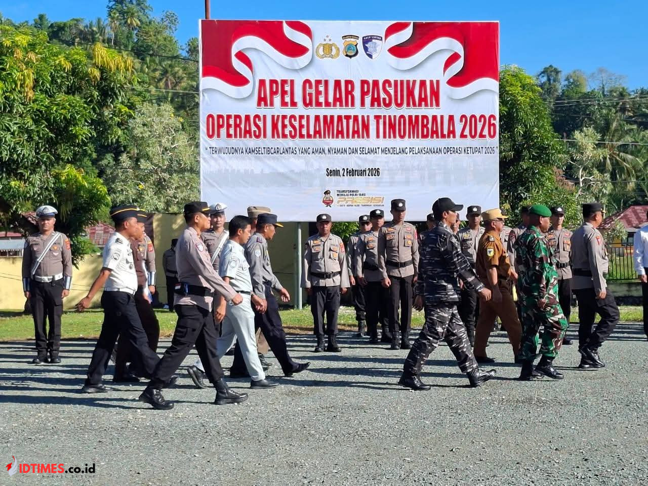 Sinergi Pemerintah Daerah dan Polres Buol dalam Apel Gelar Pasukan Operasi Keselamatan Tinombala 2026