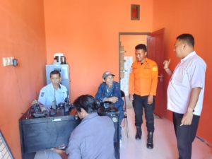 Pastikan Kesiapsiagaan Hadapi Bencana, Kepala BPBD Tojo Una-Una Sidak Gudang Logistik