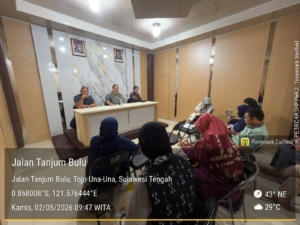 Tingkatkan Kualitas Pelayanan, Dinkes P2KB Tojo Una-una Gelar Rakor Sinergi Lintas Sektor