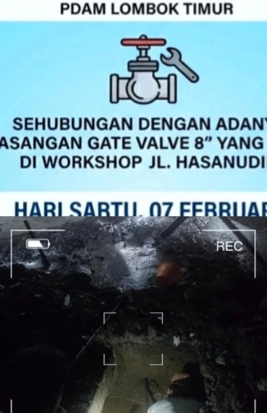 PDAM Lombok Timur Umumkan Gangguan Layanan Air Bersih di Sejumlah Wilayah Kecamatan Selong dan Labuan Haji
